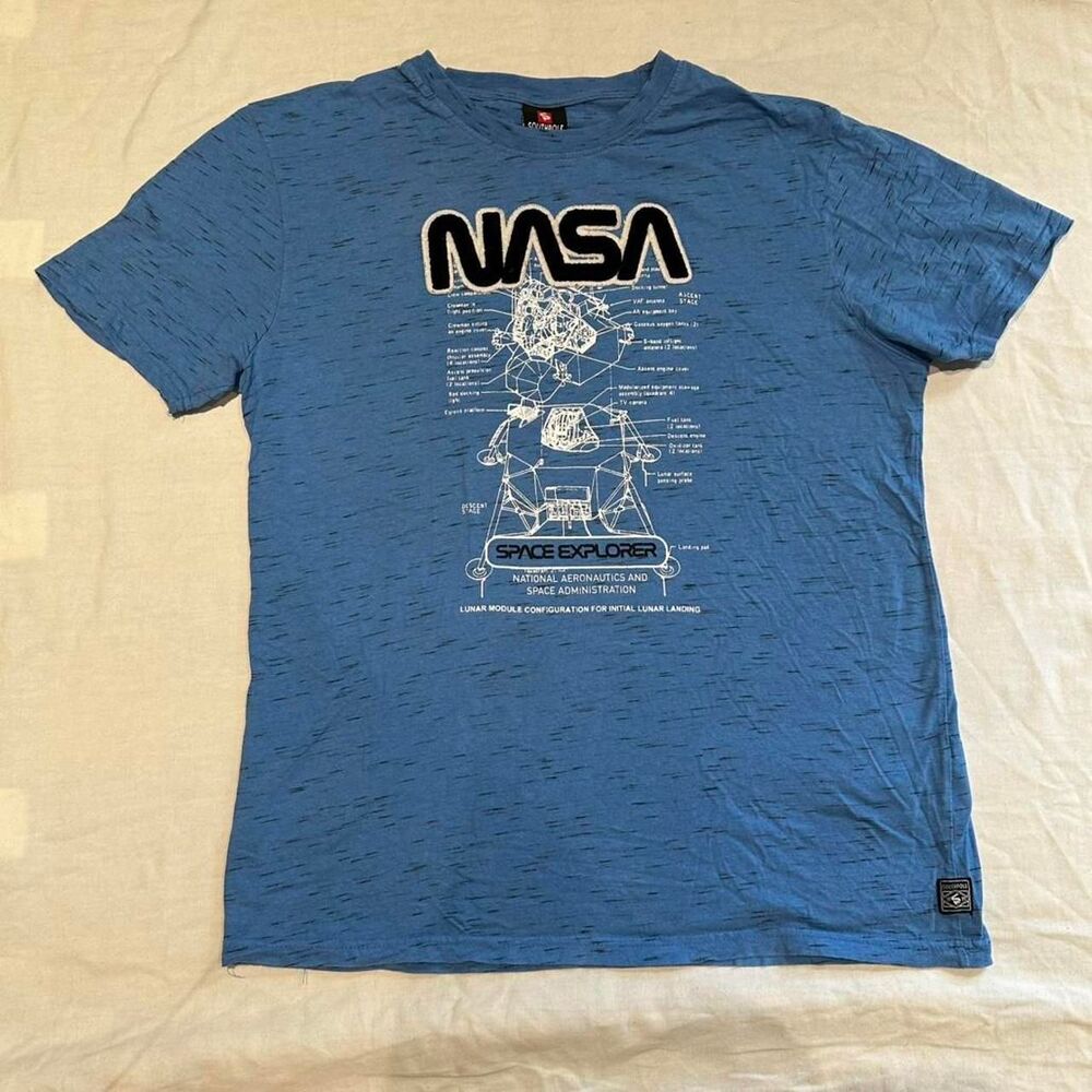 Southpole Men's Blue T-shirt